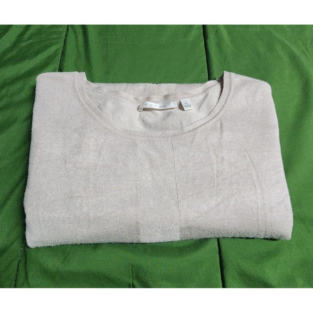 Cyrus Long Sleeve Pullover Women Sweater Size XL
